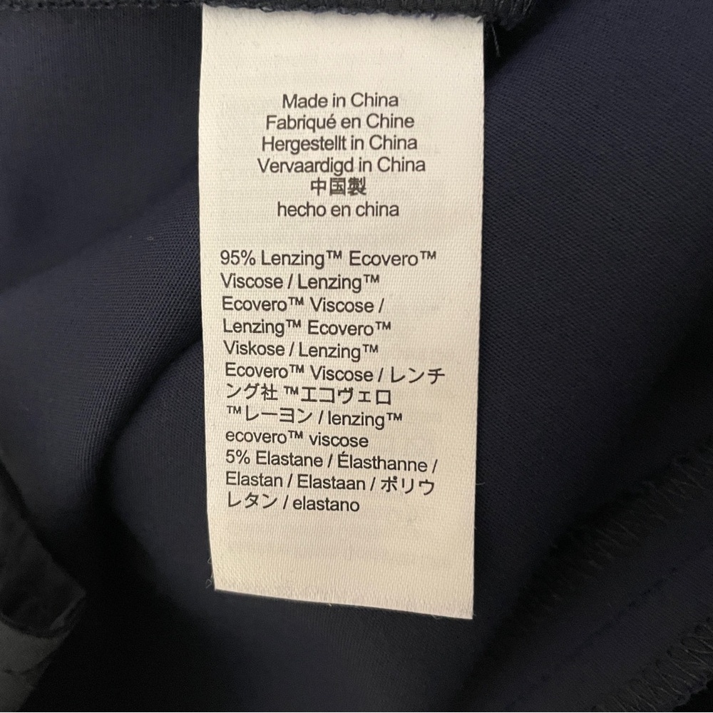 J. Crew Navy Essential Pants 16 Pleated Straight Leg City Twill Office BR709 NWT - Picture 10 of 11